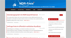 Desktop Screenshot of mdr-freie.de