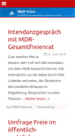Mobile Screenshot of mdr-freie.de